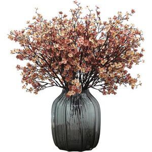 Global Babys Breath Silk Artificial Flowers 6 Bundle European Fake Flowers Decor